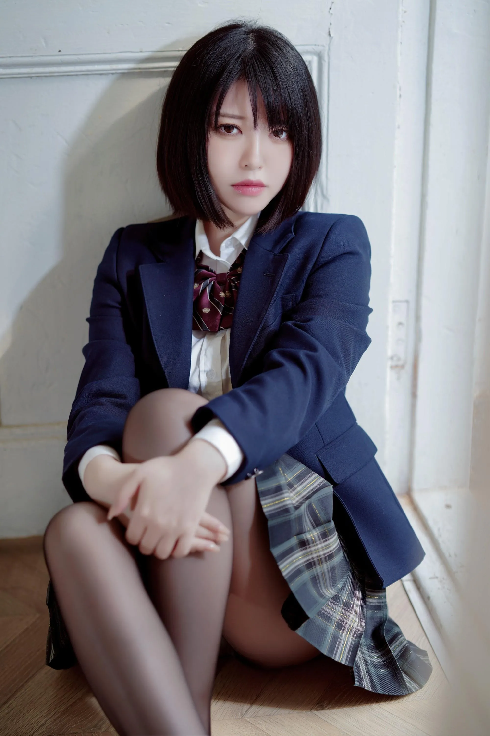 半半子 – NO.46 彼女の制服姿が好き [54P]插图2
